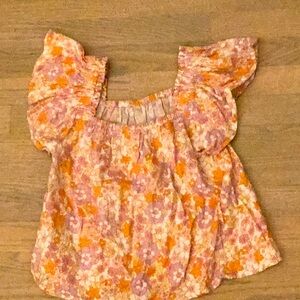 Gap kids floral shirt.
